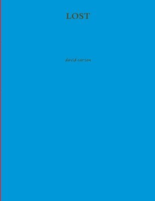 David Carson - Lost, Häftad