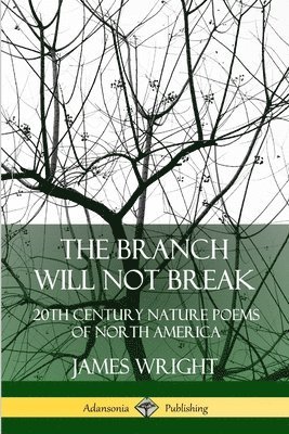 James Wright - Branch Will Not Break: 20th Century Nature Poems of North America, Häftad