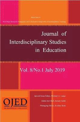 Journal of Interdisciplinary Studies in Education, 2019 Vol 8(1) 1