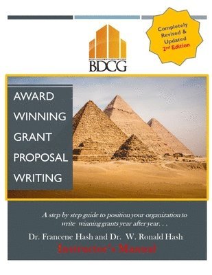 bokomslag Instructor's Award Winning Proposal Grant Writing Manual