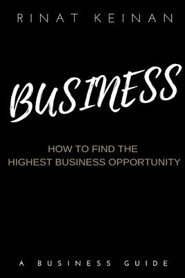 Rinat keinan - Define Business Opportunity, Häftad