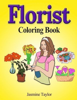 Florist Coloring Book 1