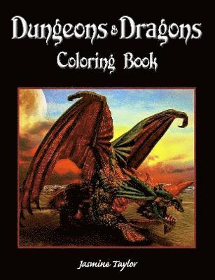 Dungeons & Dragons Coloring Book 1