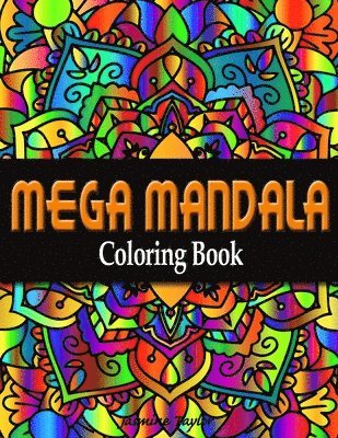 bokomslag Mega Mandala Coloring Book