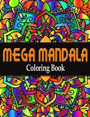 bokomslag Mega Mandala Coloring Book