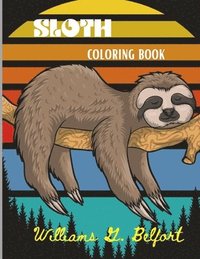 bokomslag Sloth Coloring Book