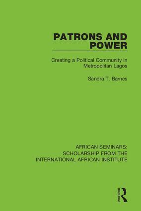 Sandra T. Barnes - Patrons and Power, Inbunden