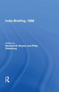 bokomslag India Briefing, 1988
