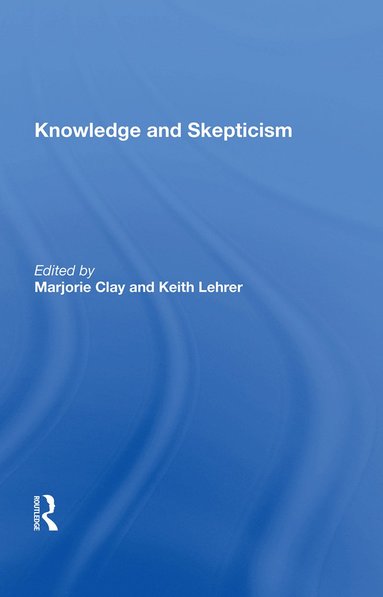 bokomslag Knowledge and Skepticism