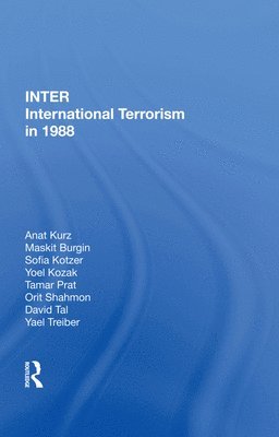 bokomslag International Terrorism In 1988