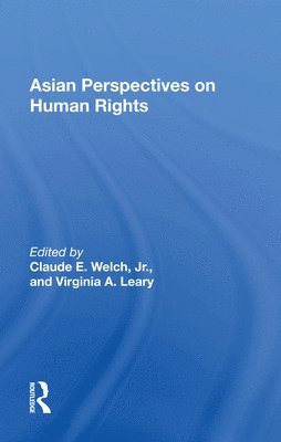 Asian Perspectives On Human Rights 1