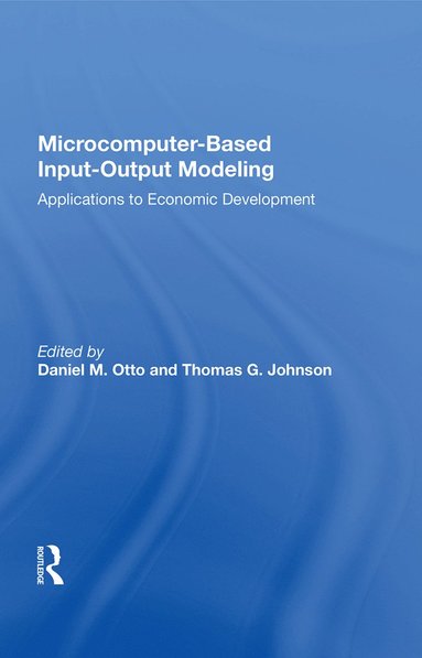 bokomslag Microcomputer Based Input-output Modeling