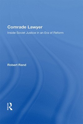 bokomslag Comrade Lawyer