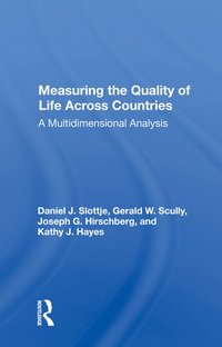 bokomslag Measuring The Quality Of Life Across Countries