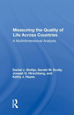 Measuring The Quality Of Life Across Countries 1