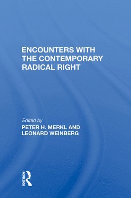 bokomslag Encounters with the Contemporary Radical Right