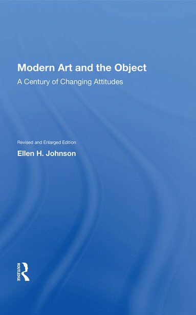 bokomslag Modern Art and the Object