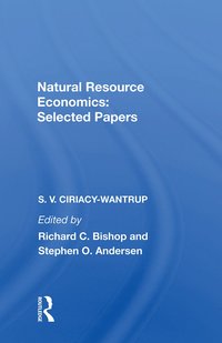 bokomslag Natural Resource Economics