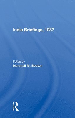 India Briefing, 1987 1