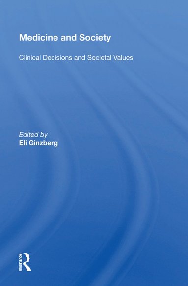 bokomslag Medicine and Society