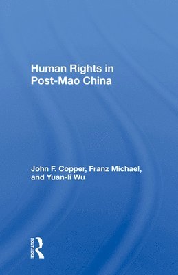Human Rights In Post-mao China