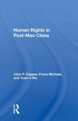 Human Rights In Post-mao China 1