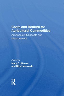 Costs And Returns For Agricultural Commodities 1