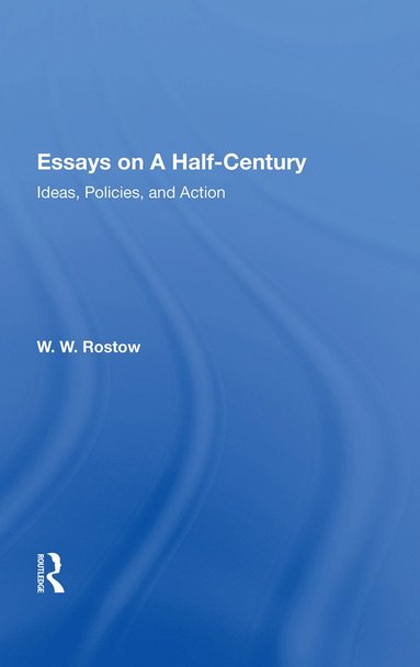 bokomslag Essays On A Half Century