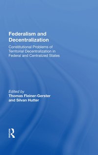 bokomslag Federalism And Decentralization