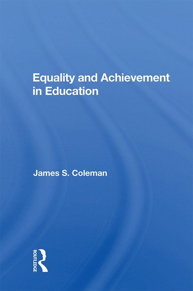 bokomslag Equality and Achievement in Education