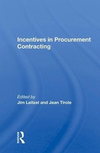 bokomslag Incentives In Procurement Contracting