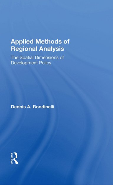 bokomslag Applied Methods Of Regional Analysis