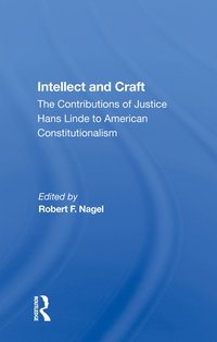 bokomslag Intellect And Craft