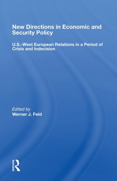 bokomslag New Directions in Economic and Security Policy