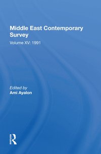 bokomslag Middle East Contemporary Survey, Volume Xv: 1991