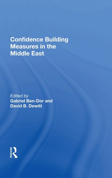 bokomslag Confidence Building Measures In The Middle East