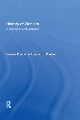 bokomslag History Of Zionism