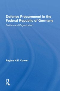 bokomslag Defense Procurement In The Federal Republic Of Germany