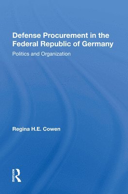 Defense Procurement In The Federal Republic Of Germany 1