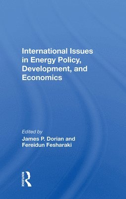 International Issues In Energy Policy, Development, And Economics 1