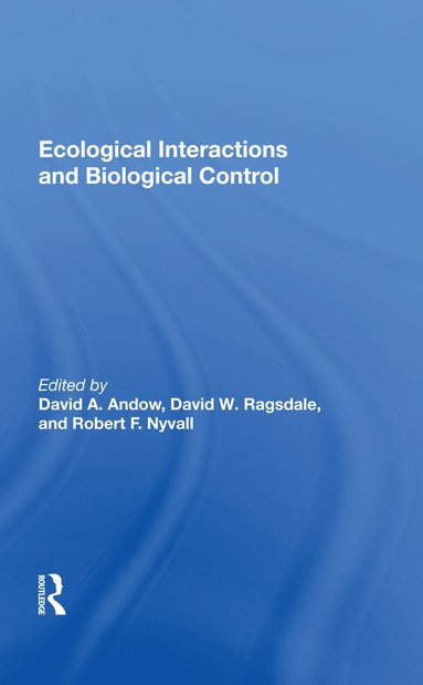 bokomslag Ecological Interactions and Biological Control