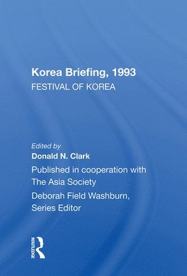 bokomslag Korea Briefing, 1993