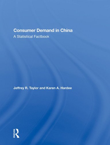 bokomslag Consumer Demand In China