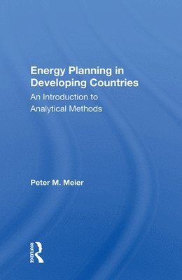 Energy Planning In Developing Countries 1