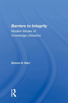 Barriers To Integrity 1