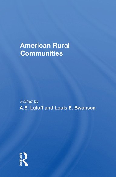 bokomslag American Rural Communities