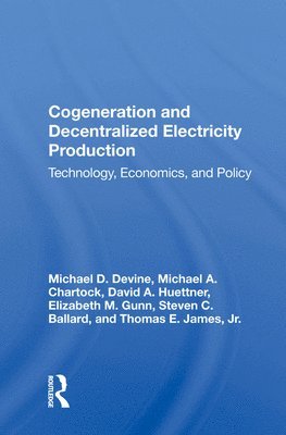 bokomslag Cogeneration And Decentralized Electricity Production