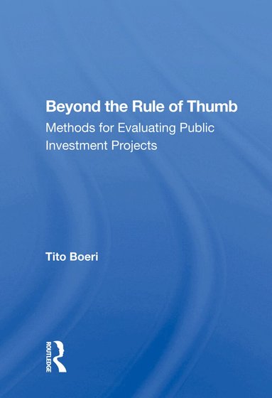 Tito Boeri - Beyond The Rule Of Thumb, Inbunden