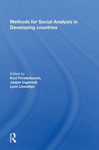 bokomslag Methods For Social Analysis In Developing Countries