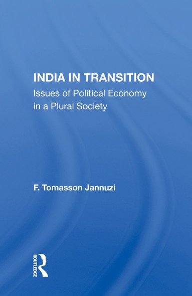 bokomslag India in Transition